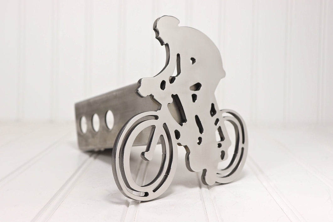 Stainless Road Bike Hitch Cover, Free Shipping