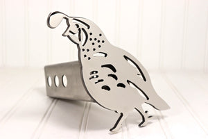 Stainless Quail Hitch Cover, Free Shipping