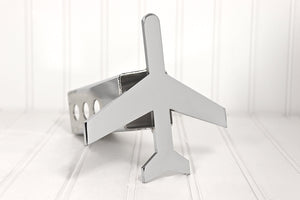 Chrome Airplane Hitch Cover, Free Shipping