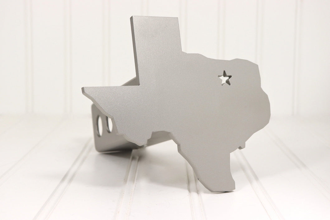Stainless Texas with Star Hitch Cover, Free Shipping