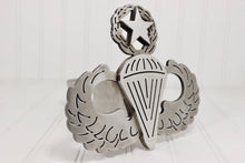 Load image into Gallery viewer, Stainless Steel Master Parachutist Badge Hitch Cover, Free Shipping
